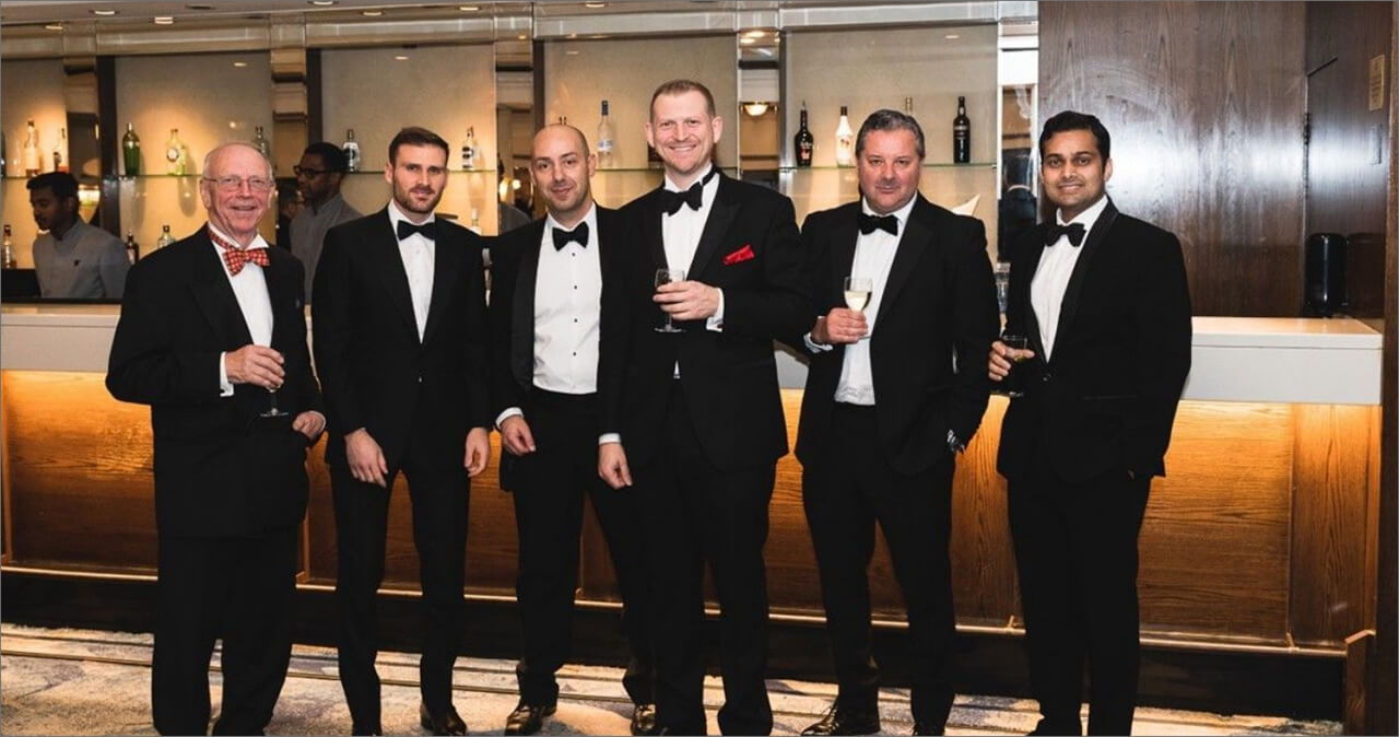 Second from left: Hugo Chardon, Head of Strategy, was an attendee at the CIA (Chemical Industries Association) Gala